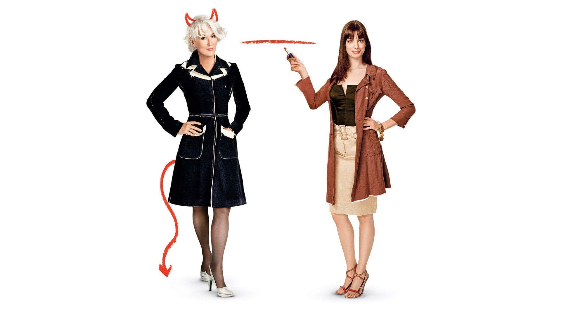 穿普拉达的女王 backdrop