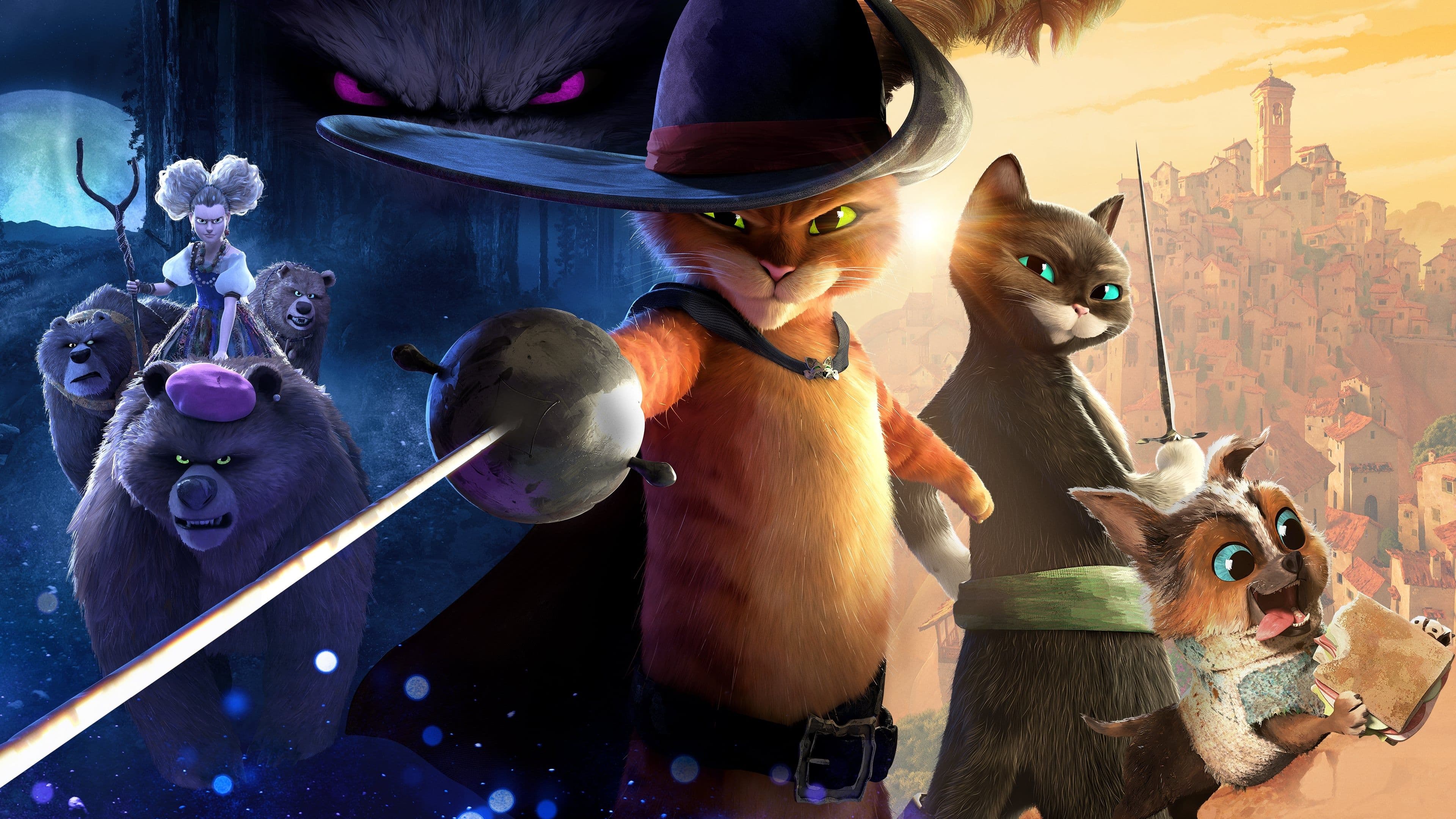 穿靴子的猫2 backdrop